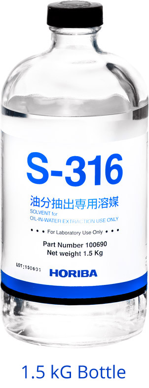Horiba S-316 Solvent 1.5 kG Bottle